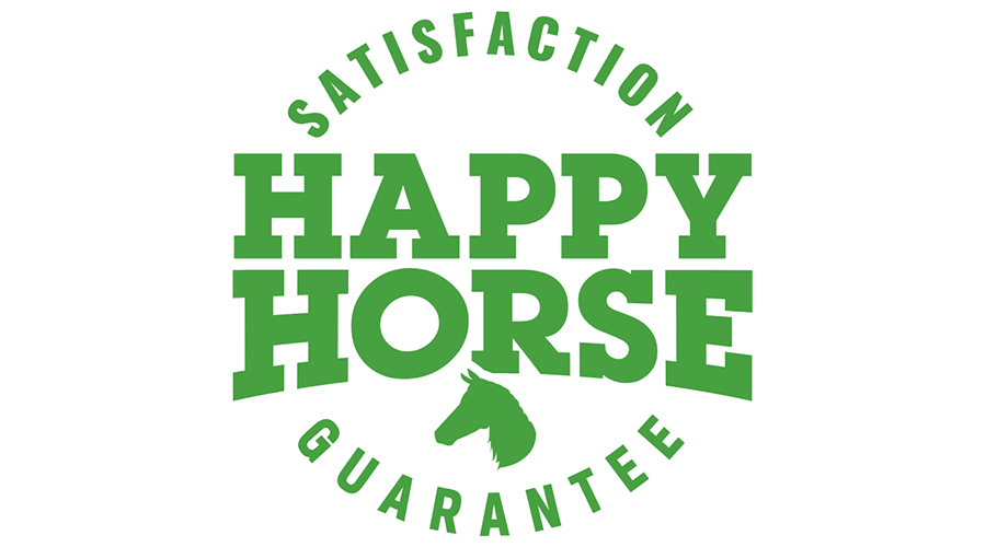 900x500 Happy Horse Satisfaction Guarantee Vector Logo
