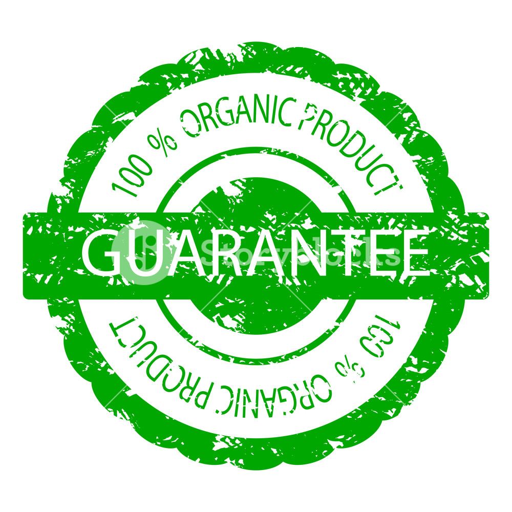 1000x1000 Rubber Stamp Guarantee Vector Texture Illustration Stamp Organic