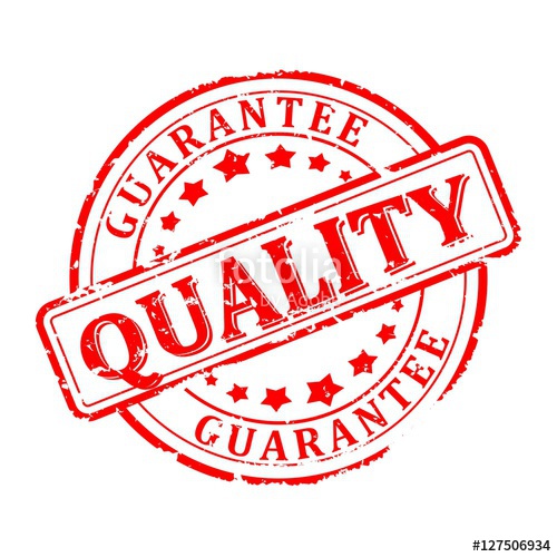 500x500 Scratched Red Round Seal With The Inscription Quality