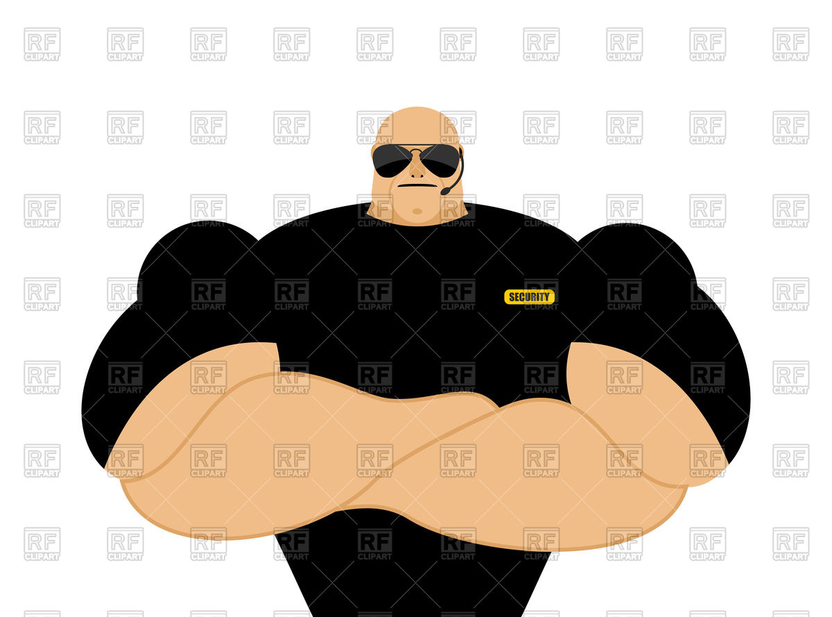 1200x889 Security Guard Vector Image Of People Popaukropa