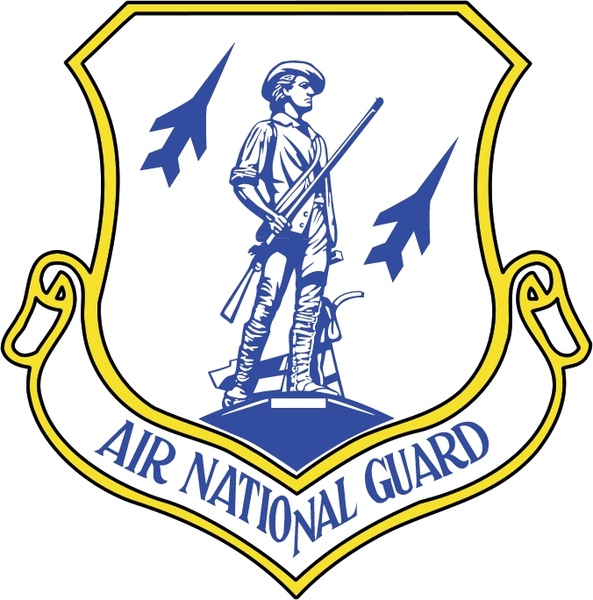 593x600 Air National Guard Free Vector In Encapsulated Postscript