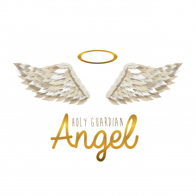 626x626 Holy Guardian Angel Vector Premium Download