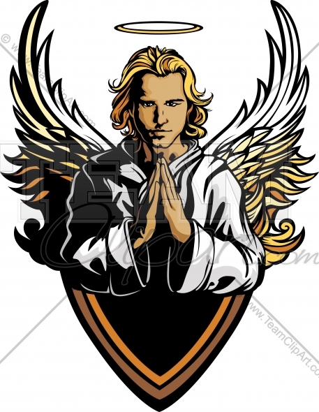 457x590 Male Guardian Angel Clipart