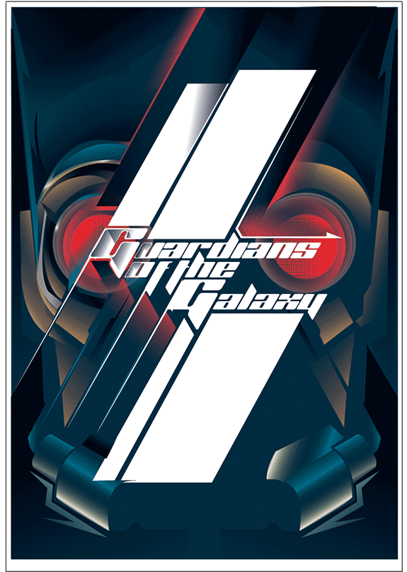 575x808 Guardians Of The Galaxy Vector Tribute On Behance