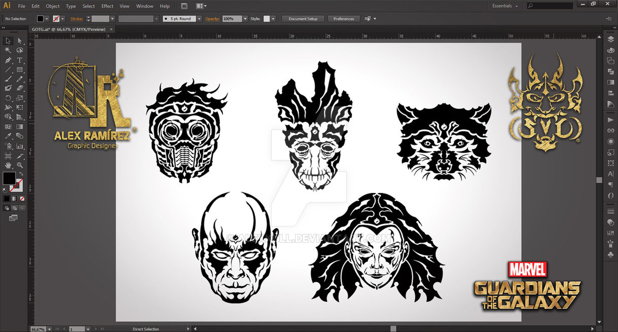 1219x655 Guardians Of The Galaxy Art Vectors