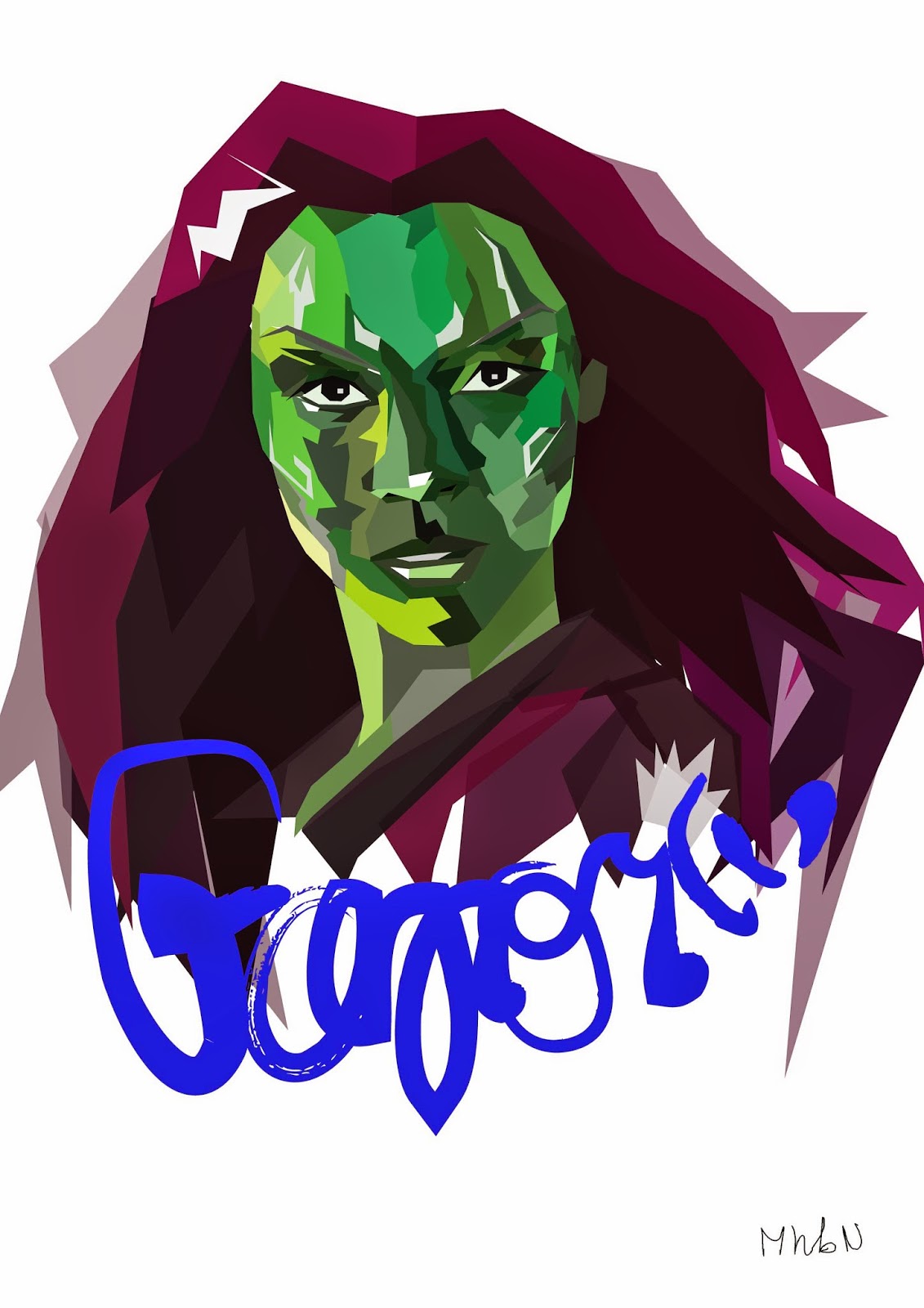 1131x1600 Mary Hb Nguyen's 'guardians Of The Galaxy' Vector Art So's Reel