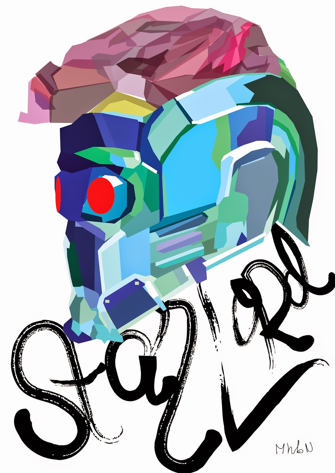 1131x1600 Mary Hb Nguyen's 'guardians Of The Galaxy' Vector Art So's Reel