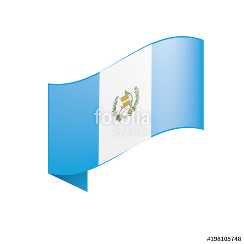 500x500 Guatemala Flag, Vector Illustration Stock Image And Royalty Free