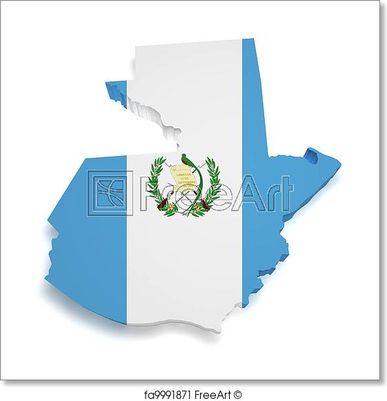 561x581 Free Map Of Guatemala Download Them And Print