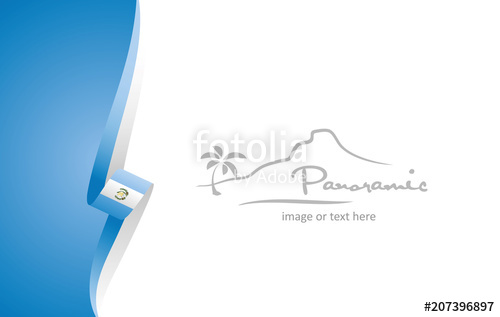 500x317 Guatemala Abstract Flag Brochure Cover Poster Background Vector