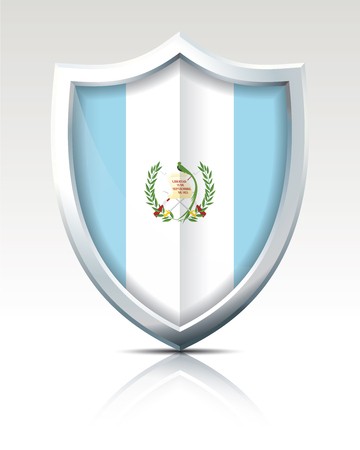 360x450 Shield With Flag Of Guatemala