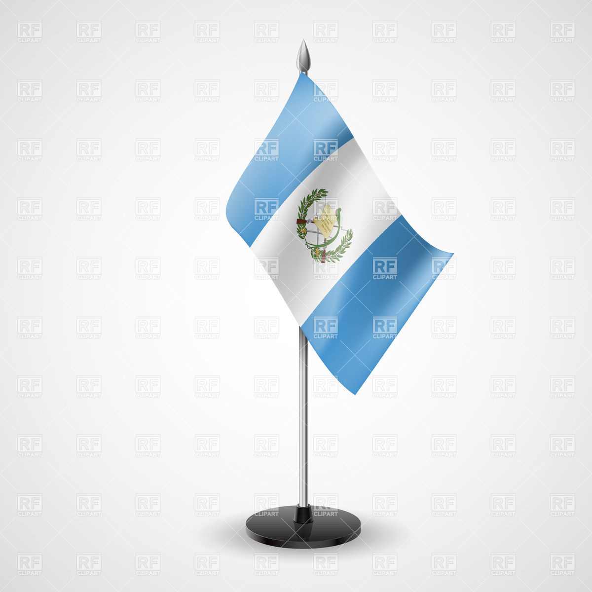 1200x1200 State Table Flag Of Guatemala Vector Image Of Objects Dvarg