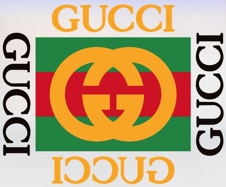 Gucci Logo Vector / Abstract Gucci Logo Watercolor II Photograph by