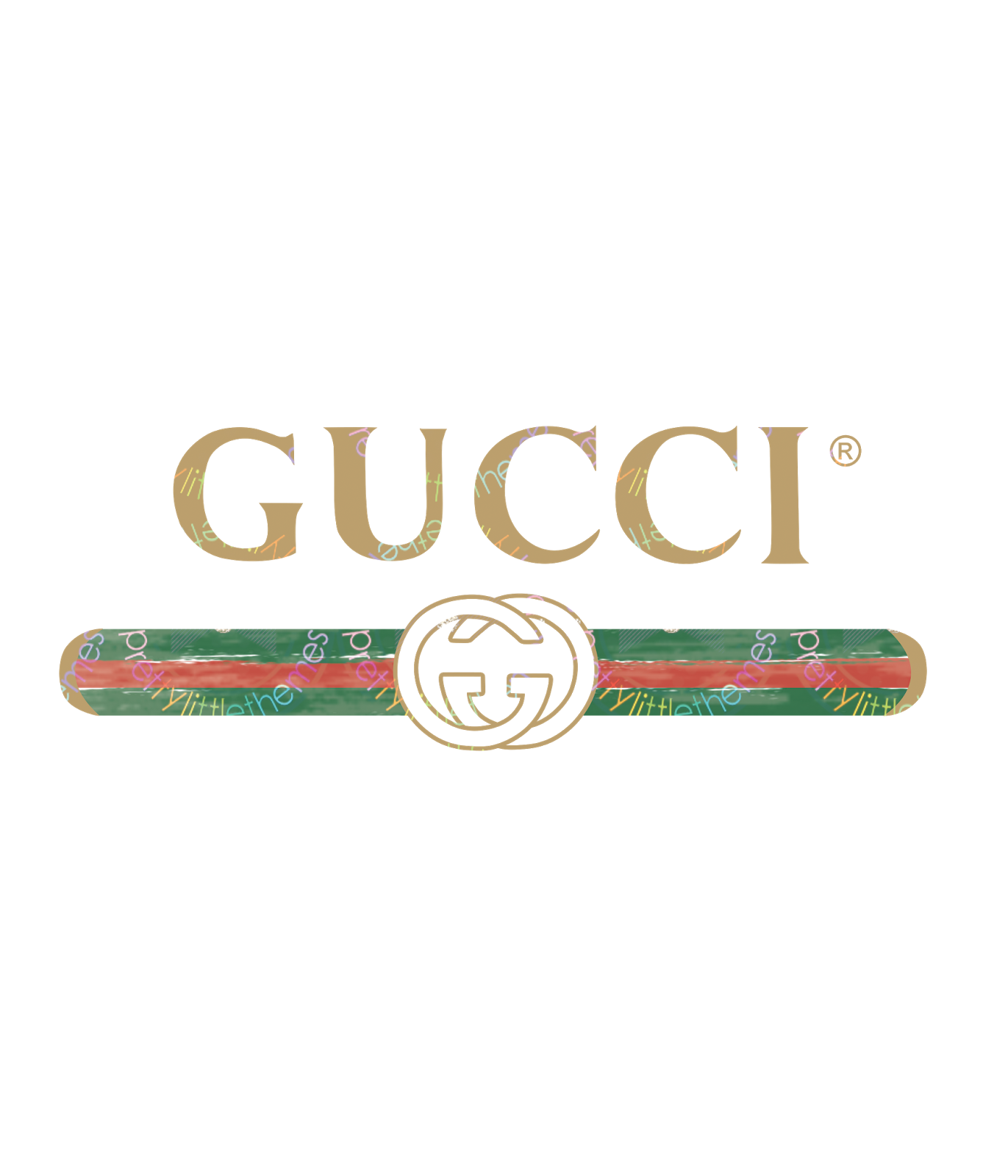 1371x1600 Pretty Little Themes Vintage Gucci Inspired Logo Vector Png