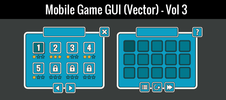 Mobile Game Gui 720x320 Mobile Game Gui