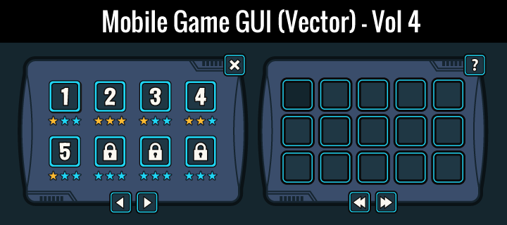 Mobile Game Gui 720x320 Mobile Game Gui