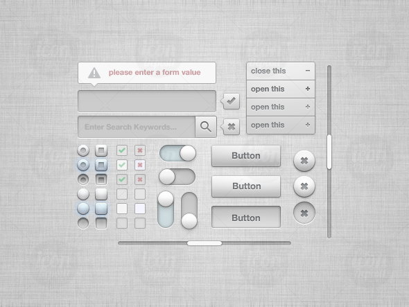 Vector Ui Kit Free Ui Download 590x443 Vector Ui Kit Free Ui Download