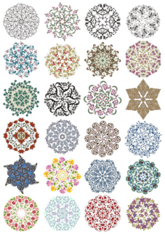 Guilloche Vector Design Pattern 236x334 Guilloche Vector Design Pattern