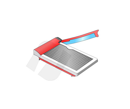 425x356 Guillotine Vector Clip Art