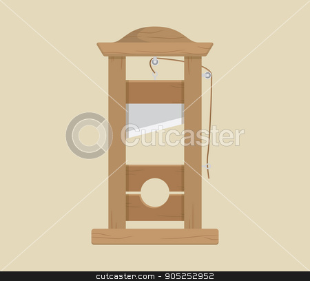 450x408 Guillotine Sign Or Symbol As France Legend Vector Graphic Stock Vector