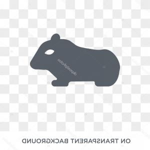 300x300 Photostock Vector Cartoon Guinea Pig Color Head Emoticon Isolated