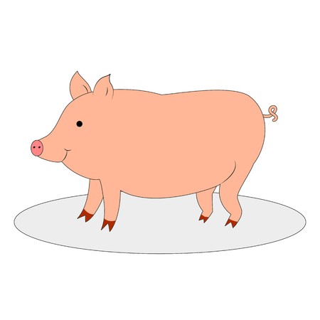 450x450 A Funny Smiling Guinea Pig Vector Illustration Royalty Free