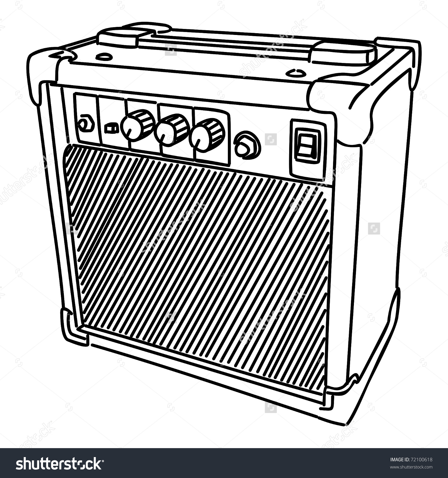 Guitar Amp Vector at Vectorified.com | Collection of Guitar Amp Vector