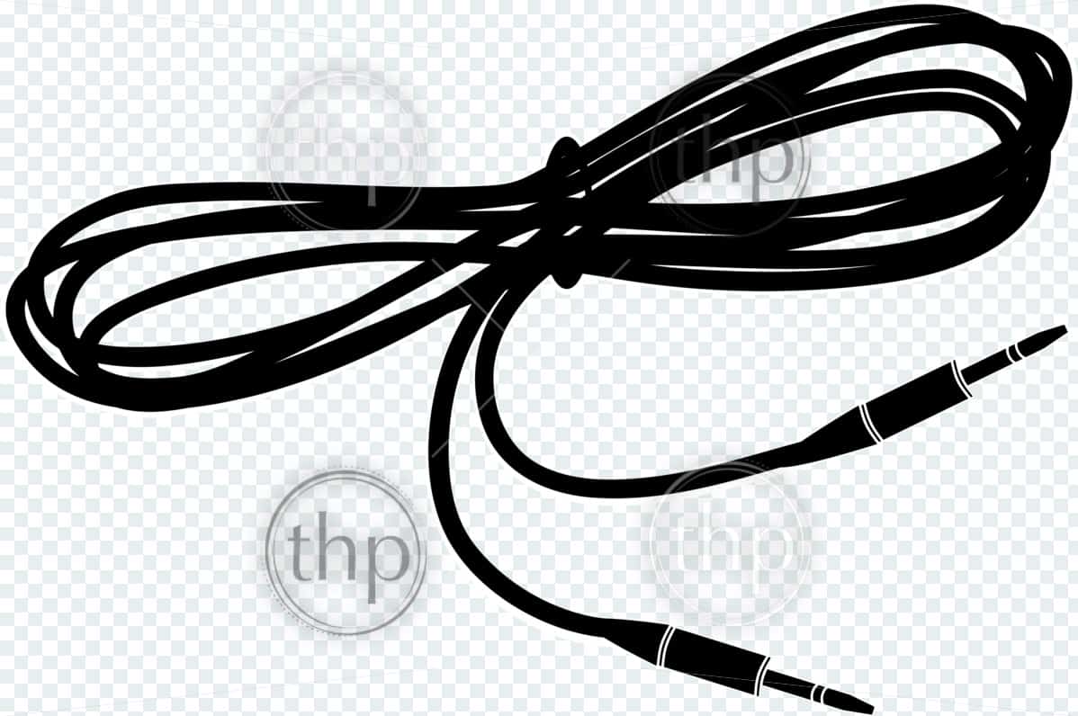 1198x796 Generic Patch Cord For Connecting Guitar To In Vector Vector