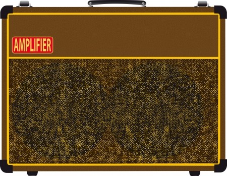 450x349 Guitar Amplifier Royalty Free Vector Graphics