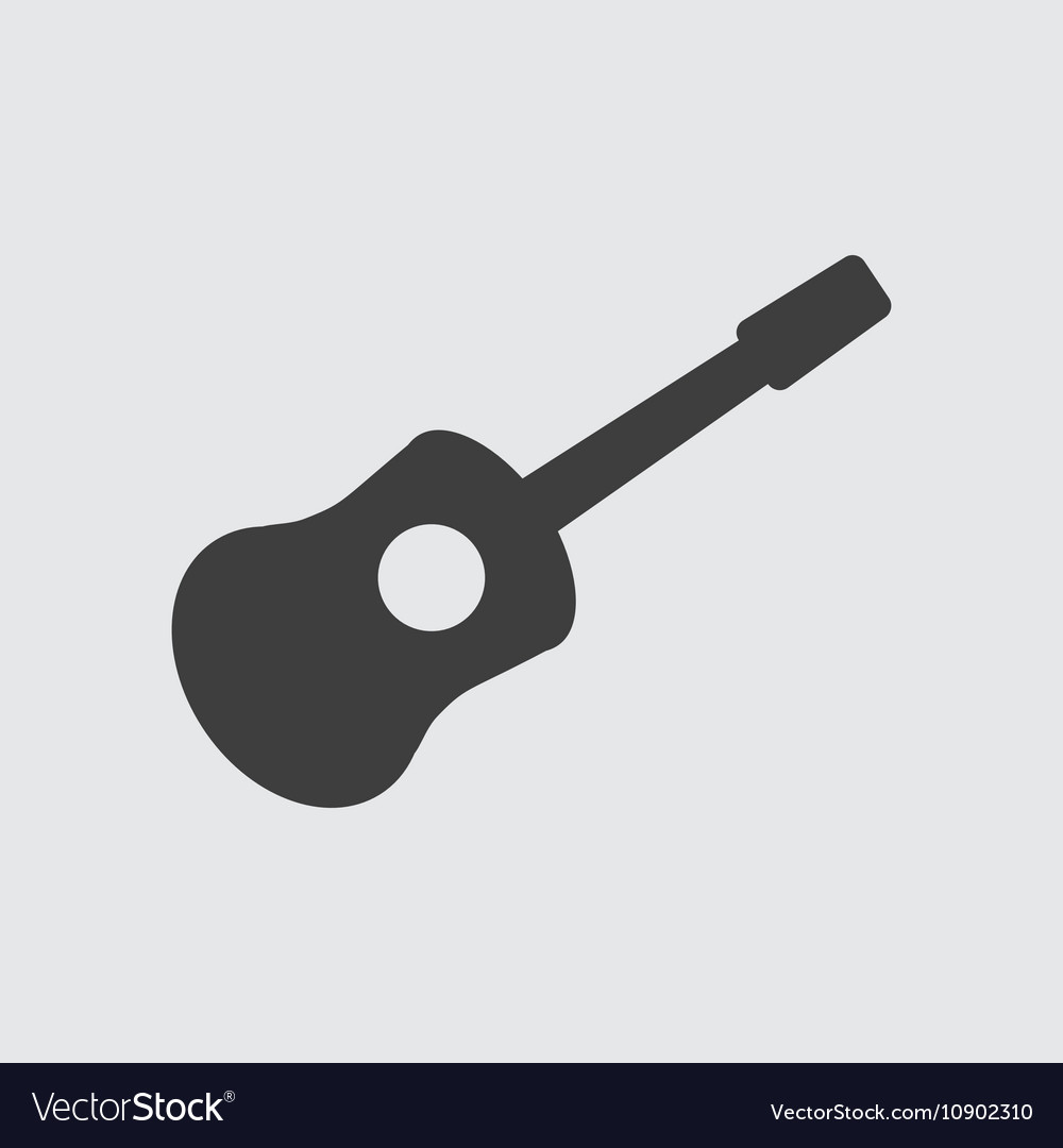 1000x1080 Guitar Icon Vector