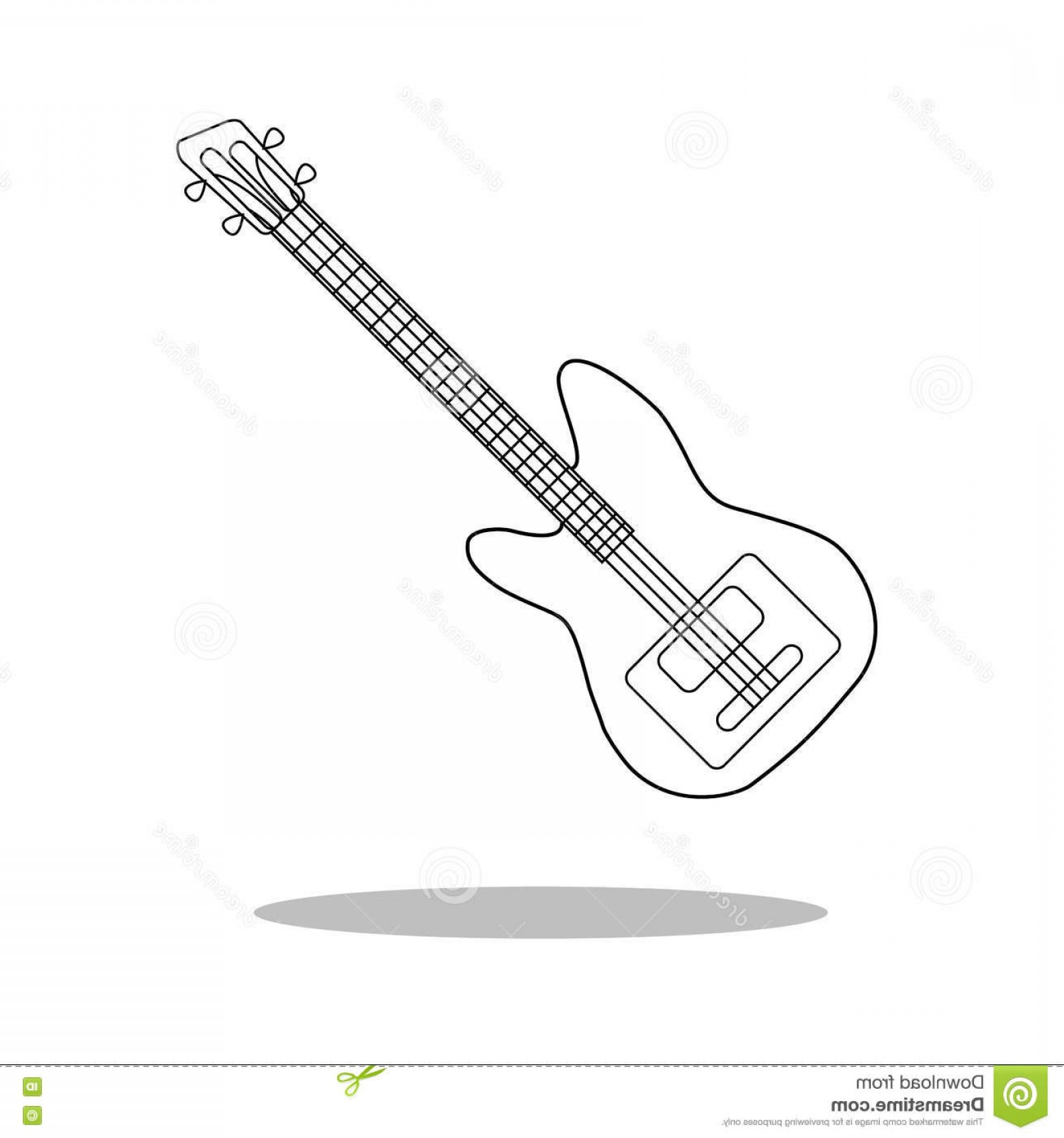 1560x1668 Stock Illustration Guitar Icon Vector Musical Instrument