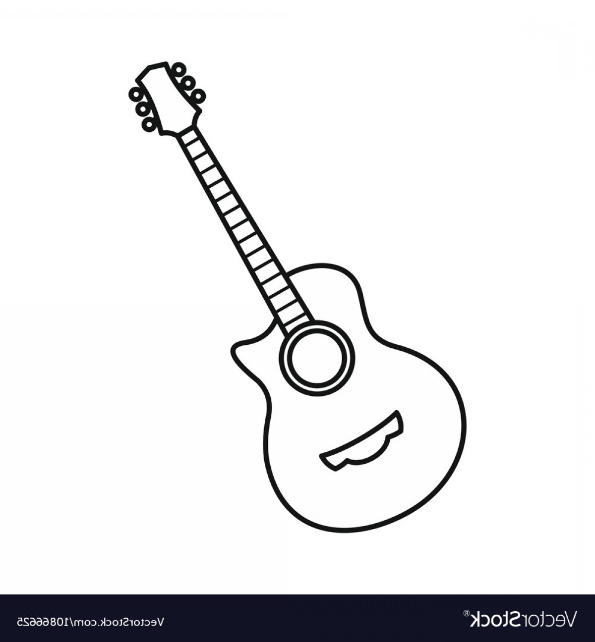 1200x1296 Electric Guitar Outline Vector Hoodamathrun