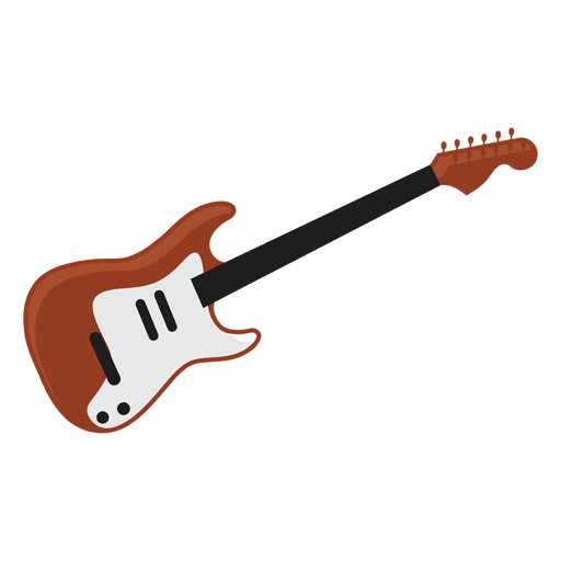 512x512 Electric Guitar Illustration