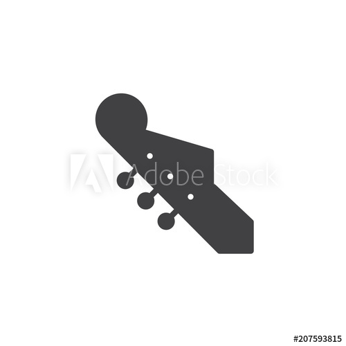 Electric Guitar Neck Vector Icon Filled Flat Sign For Mobile 500x500 Electric Guitar Neck Vector Icon Filled Flat Sign For Mobile