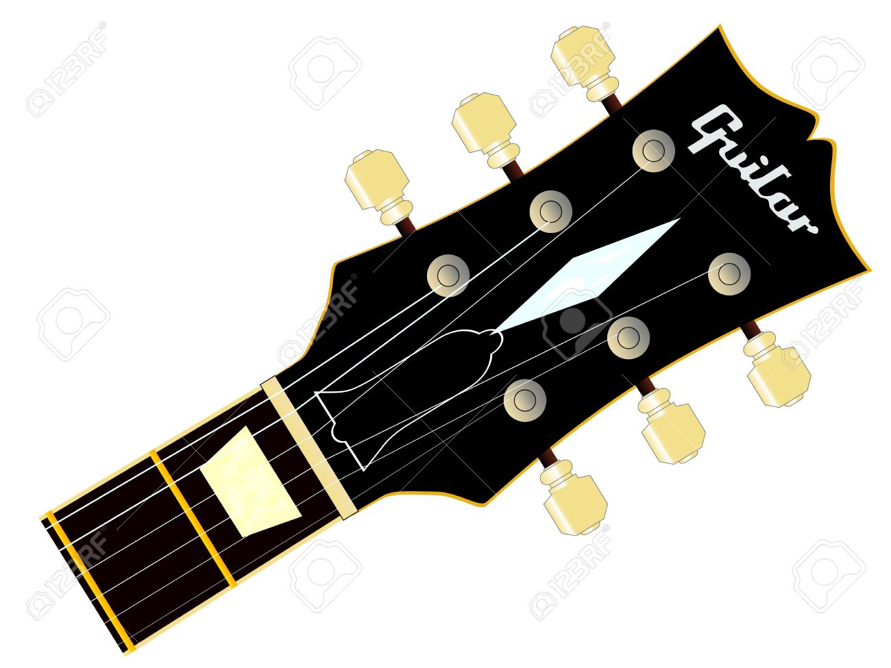 Guitar Neck Vector at Vectorified.com | Collection of Guitar Neck ...