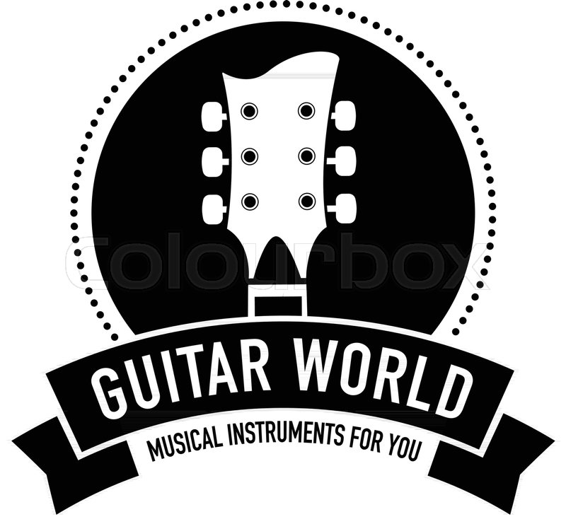 Logo For Musical Instruments Shop, Stock Vector Colourbox 800x741 Logo For Musical Instruments Shop, Stock Vector Colourbox