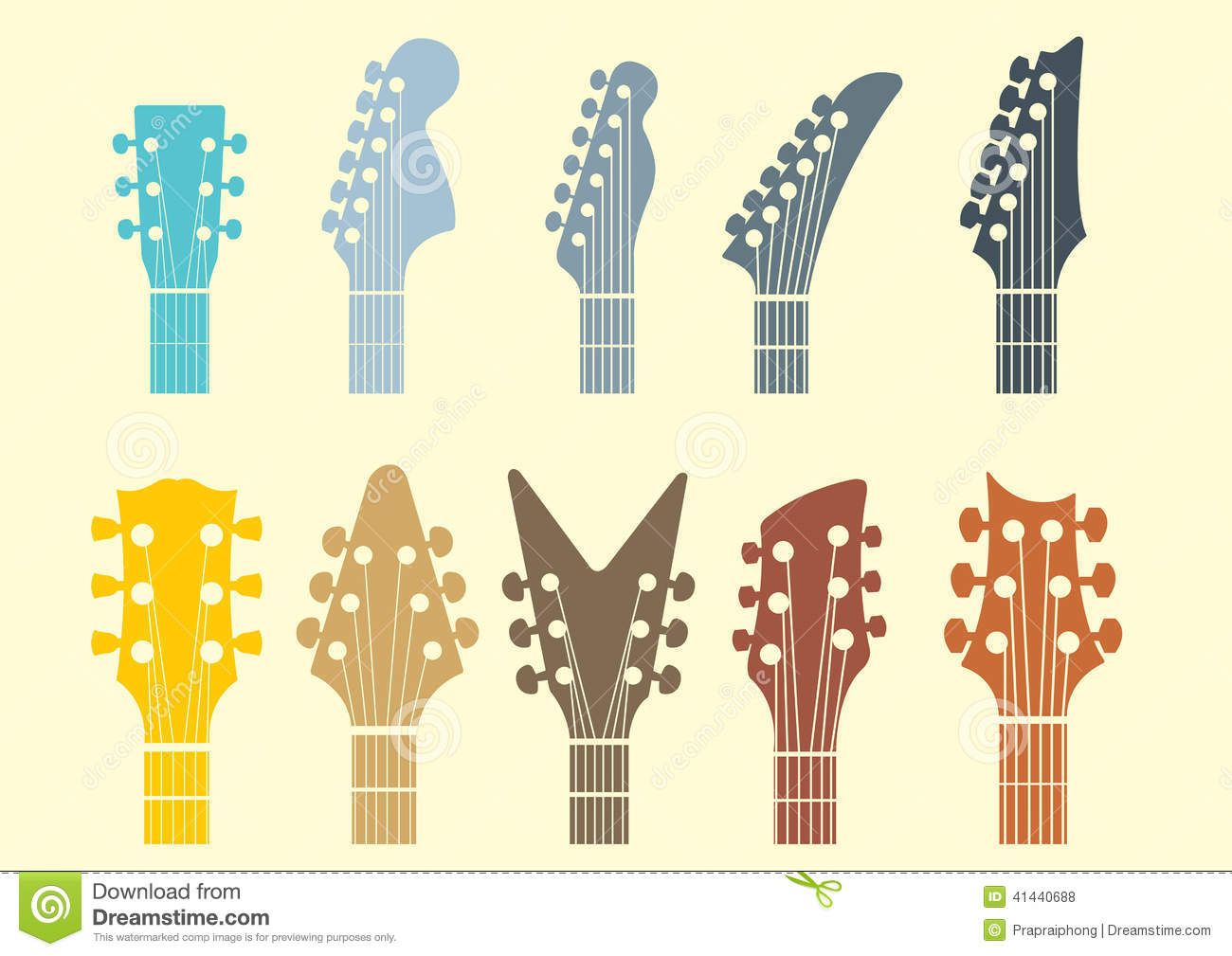 Guitar Head Vector 1300x1009 Guitar Head Vector