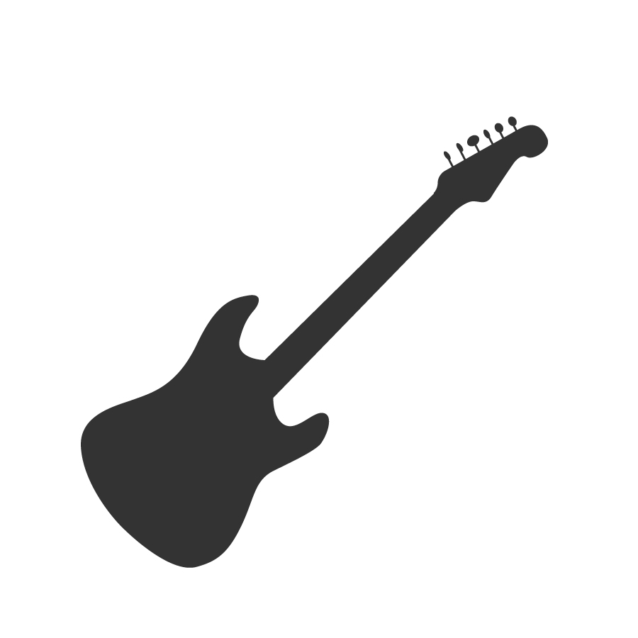 900x900 Guitar Silhouettes Set Free Vectors Ui Download