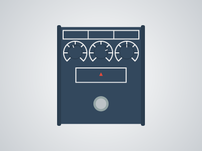 400x300 Flat Guitar Pedal