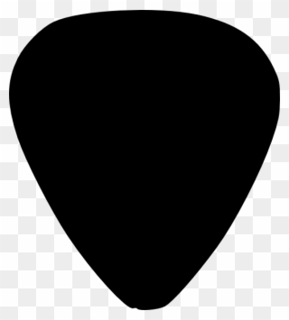 320x355 Guitar Pick Outline Clip Art At Clker