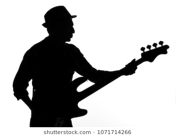 Collection Of 'bass Player Silhouette' Download More Than 359x280 Collection Of 'bass Player Silhouette' Download More Than