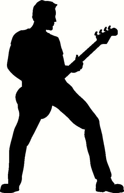 515x798 Free Download Guitar Player Silhouette Clipart For Your Creation