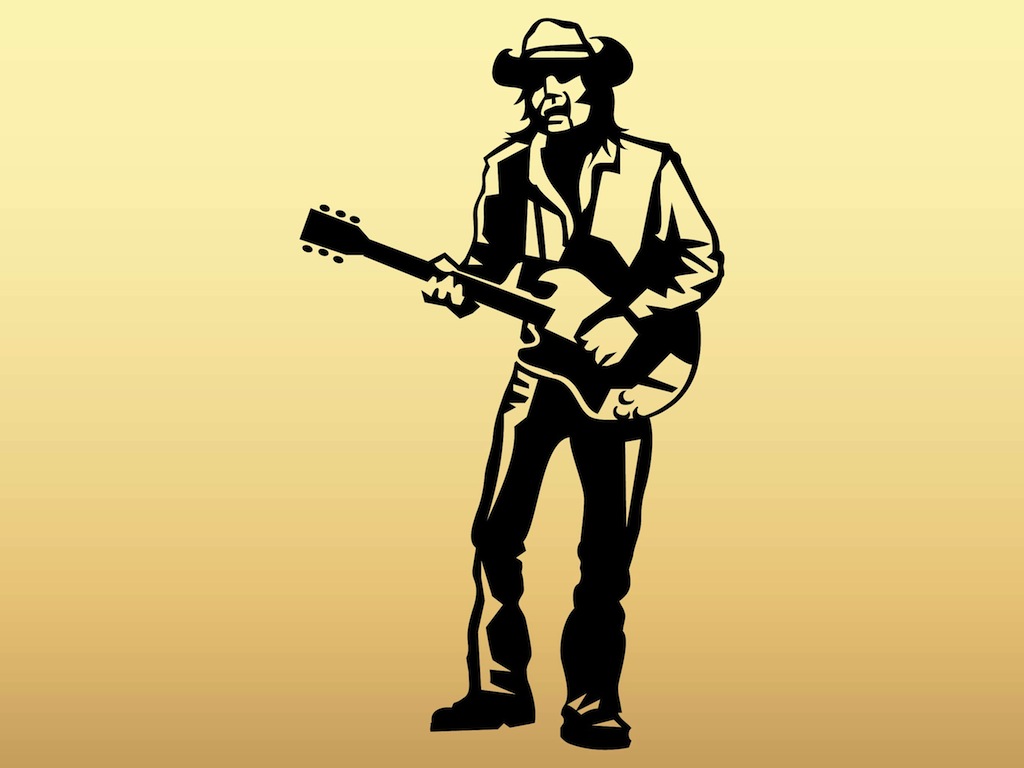 Playing Guitar Vector Vector Art Graphics 1024x768 Playing Guitar Vector Vector Art Graphics