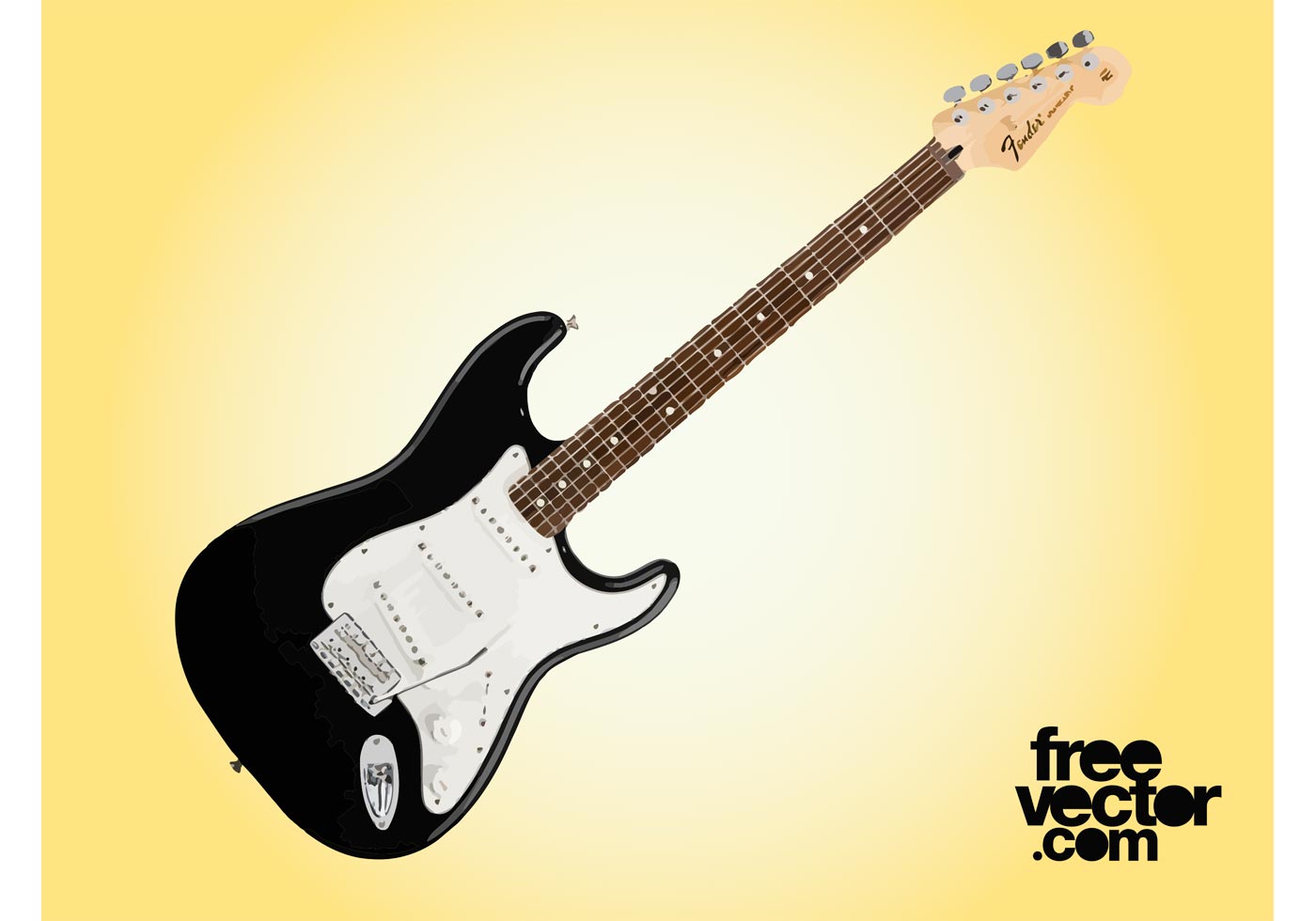 1400x980 Guitar Free Vector Art