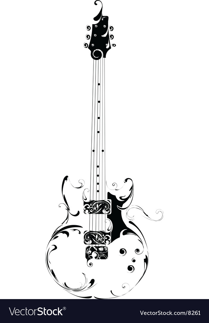 Download Guitar Vector at Vectorified.com | Collection of Guitar ...