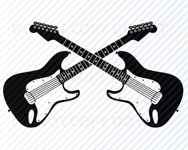 Vector Images for 'Electric guitar'. 