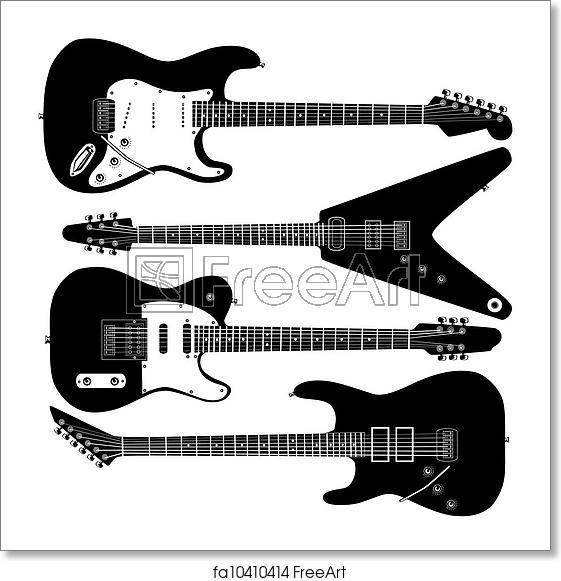 Free Art Print Of Electric Guitar Vector Electric Guitars 561x581 Free Art Print Of Electric Guitar Vector Electric Guitars
