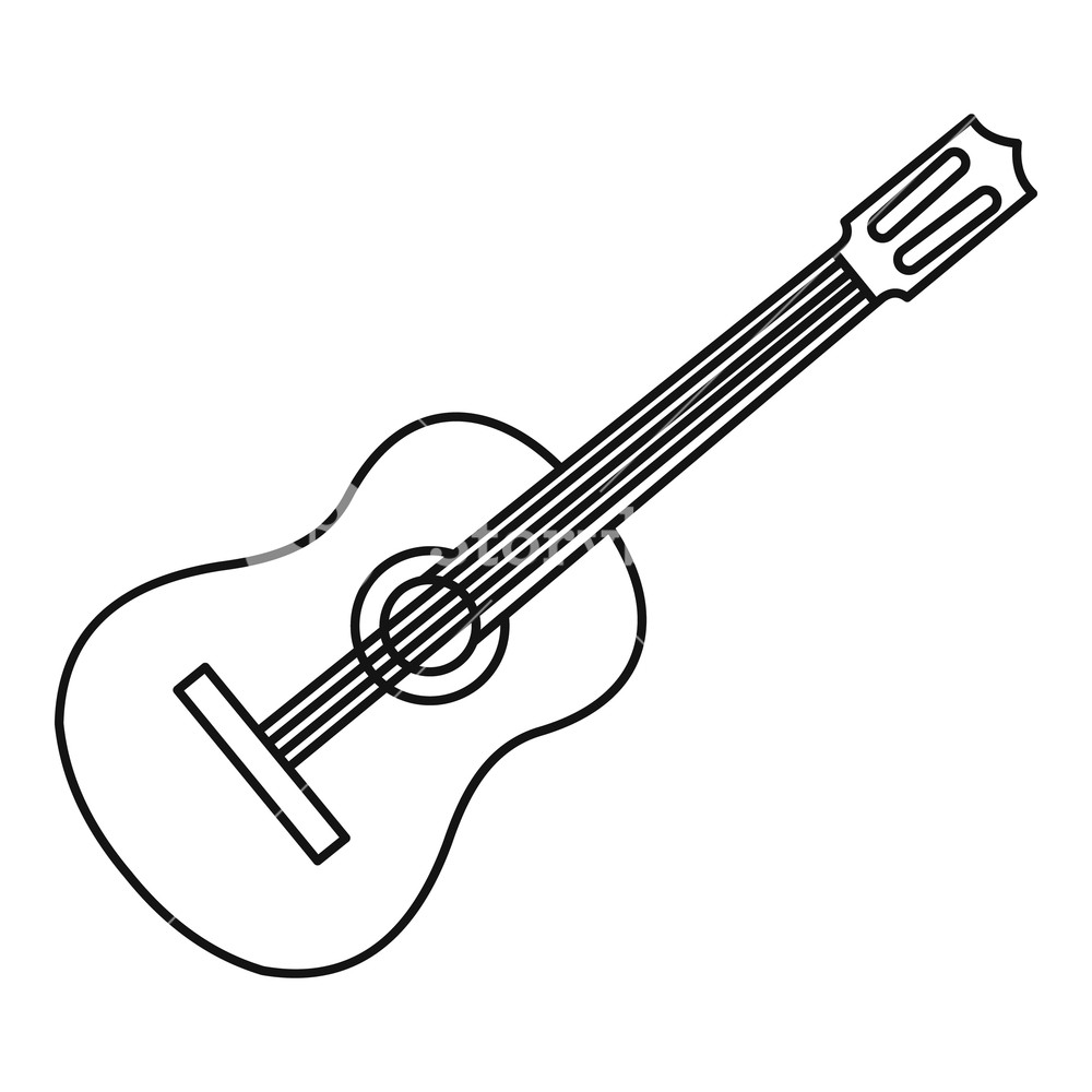 Guitar Vector Free at Vectorified.com | Collection of Guitar Vector ...