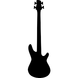 263x262 Free Bass Guitar Silhouette Cricut!!! Music Silhouette