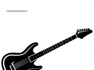 310x233 Guitar Vector Free Vectors Ui Download